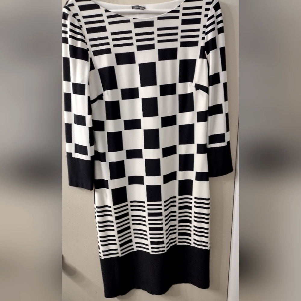 Muse size 6 checker board Retro style dress